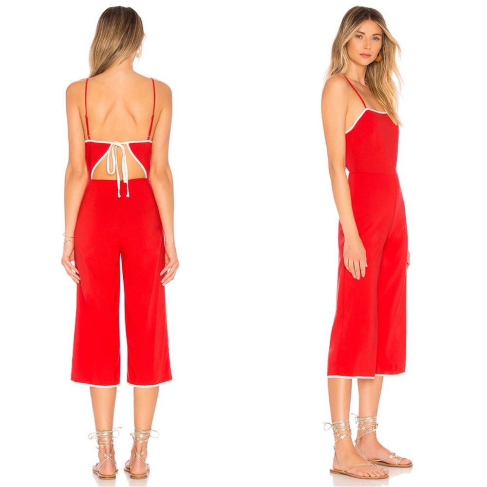 Tularosa Jumpsuit with White Trim